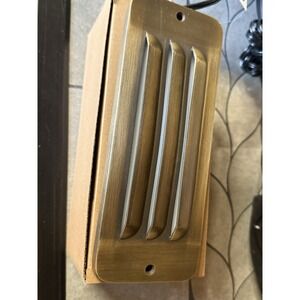 VOLT Mini Thin Louvered Outdoor Step Light 3W 2700K Warm White LED